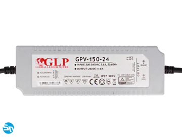 Zasilacz LED GLP GPV 24V 6,25A 150W wodoodporny IP67